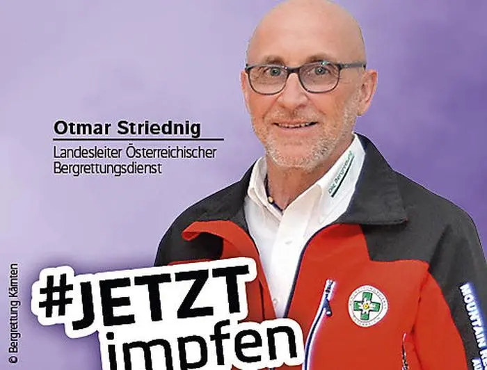 Otmar Striednig sieht nur eine Möglichkeit gegen die Krise: die Covid-19-Impfung