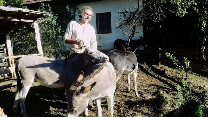 Um das einfache Leben zu erforschen habe ich mich entschlossen, auf Wanderschaft zu gehen. 16 Monate lang bin ich mit meinen drei Eseln von der Südsteiermark aus Richtung Italien gewandert. Es war eine Reise zu mir selbst und zur Natur. Es gab keinen Plan und kein Dach über dem Kopf. Übernachtet wurde im Freien bei jedem Wetter. Es war eine große Herausforderung. Ich hatte aber keinen Moment Zweifel an der Richtigkeit dieser Entscheidung. Wenn man sich auf sich selbst verlassen muss, kann man alles schaffen.    