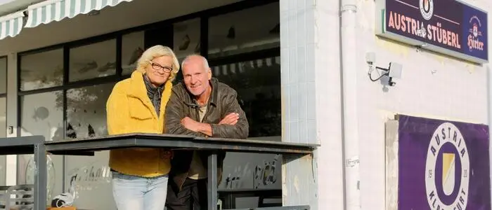 Sylke und Ludwig Schneider sind die neuen Betreiber des „Austria Stüberls“