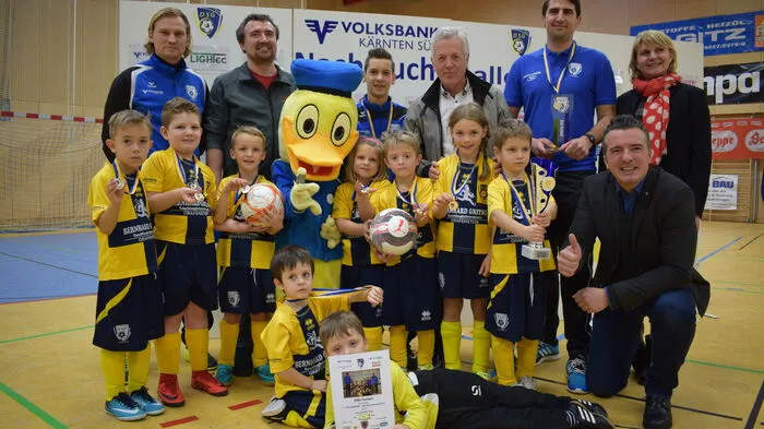 U7, Sieger, Volksbank-Nachwuchshallencup DSG Ferlach