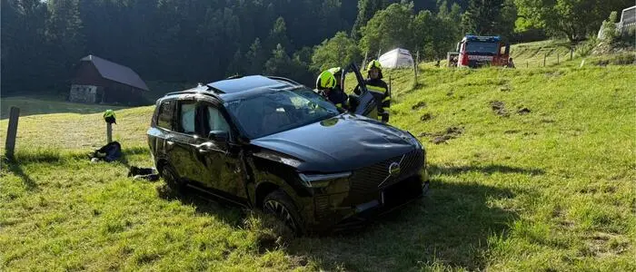 Die Feuerwehr war mit 13 Mann im Einsatz