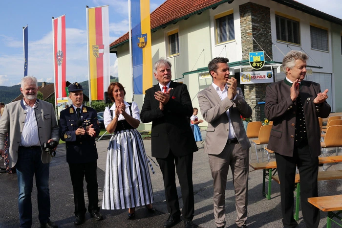 Viele Ehrengäste besuchten das Jubiläumsfest.