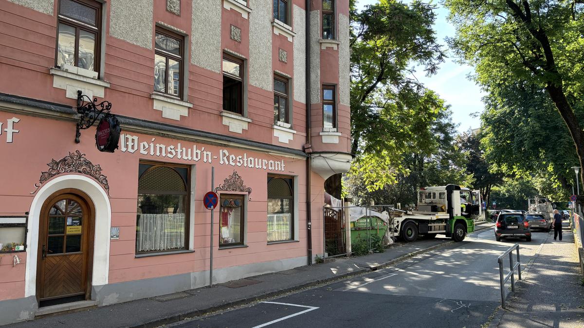 Das ehemalige Gasthaus wird derzeit noch entrümpelt