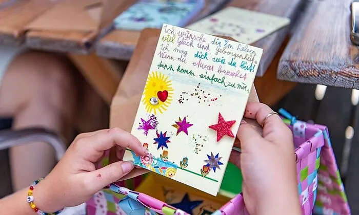 Mitschüler aus der Volksschule Weiz schrieben Mia