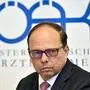 Ärztekammerpräsident Thomas Szekeres