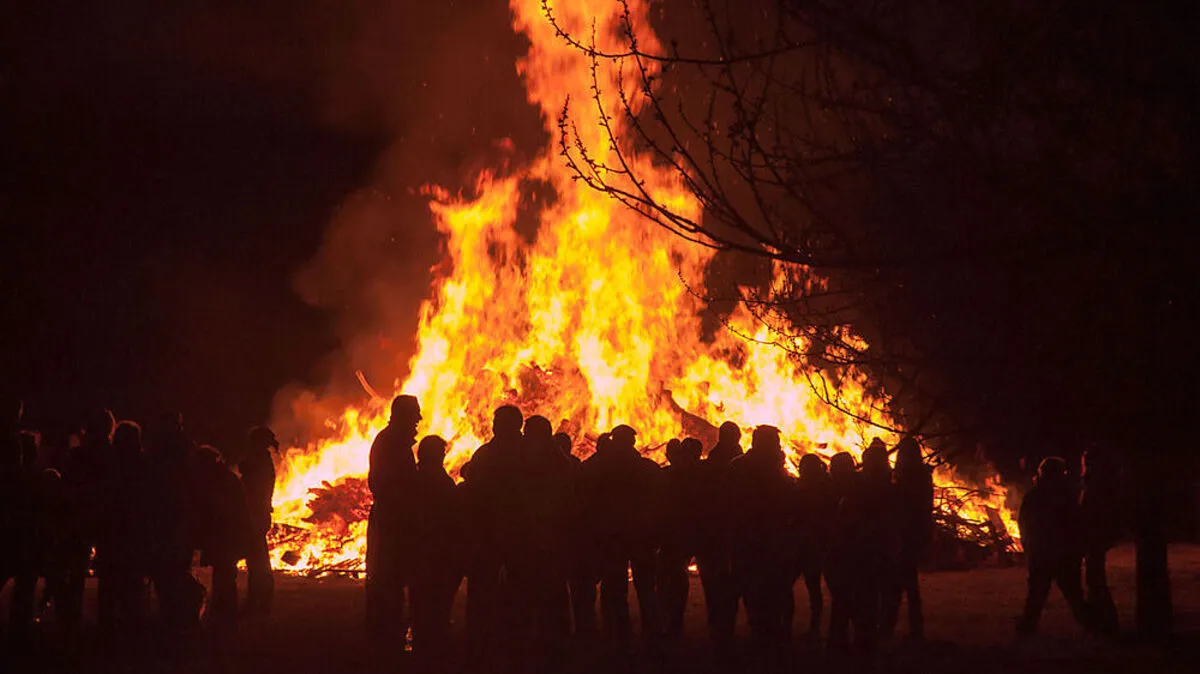 Osterfeuer: In einigen Teilen der Steiermark machen die starken Windböen Sorgen