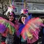 In Leibnitz lockte das gute Wetter am Faschingsdienstag viele Partygäste auf den Hauptplatz