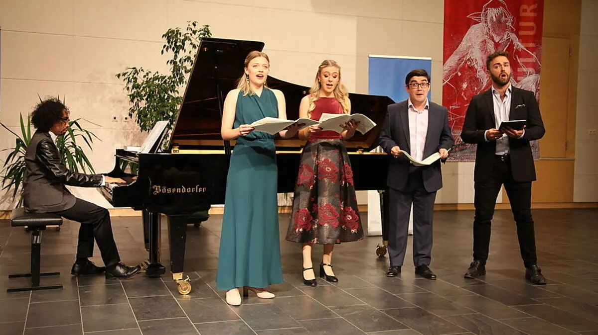 Hochkarätige Rohdiamanten des Opernstudios Wien gaben ein fulminantes Gastspiel in Lafnitz