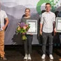 Die strahlenden Gewinner: Wolfgang Oberkofler, Lena Sulzenbacher, Roland Tiefnig und Armin Hofmann