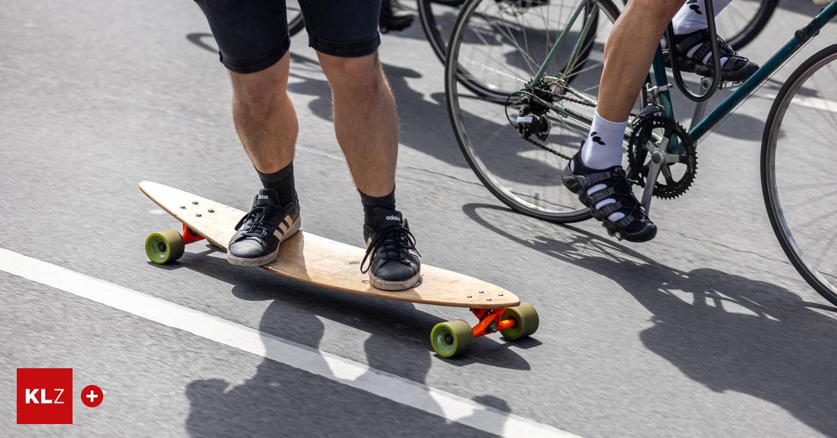 Graz-Zwei-Verletzte-Longboard-kollidiert-mit-Motorrad