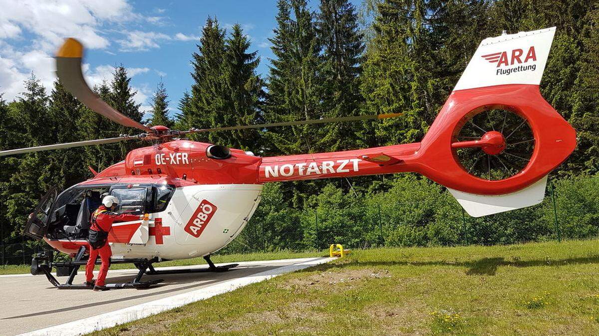 Der Rettungshubschrauber &quot;RK 1&quot; musste zur Bergung zum Großen Hafner ausrücken (Symbolfoto)