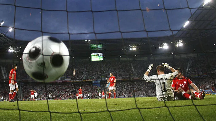 Das erste EM-Tor im Wörthersee-Stadion erzielte Lukas Podolski