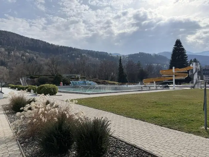 Das Gesamtkonzept des Freibads steht unter Denkmalschutz