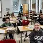 Die vierte Klasse der Volksschule Gaal, derzeit auf „sprachlicher Weltreise“ - Französisch stand an diesem Tag am Programm