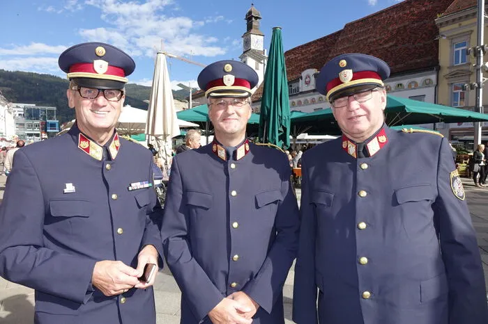 Die Vertreter der Polizei in der Region mischten sich auch unter die Kirtags-Besucher.
