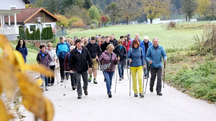 Ganz Kraig war am Nationalfeiertag auf den Beinen, um sich beim 42. Frauensteiner Fitmarsch sportlich zu betätigen. 