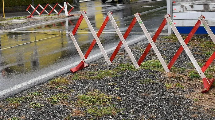 Im Drautal ist es zu zahlreichen Sperren gekommen 