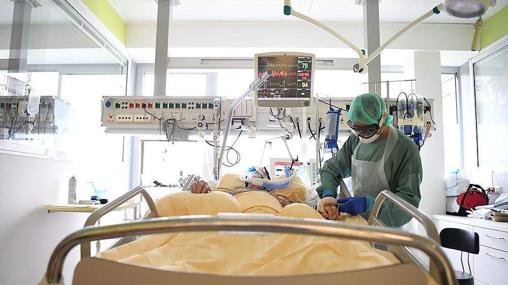33 Covid-Patienten müssen in Kärnten intensivmedizinisch betreut werden