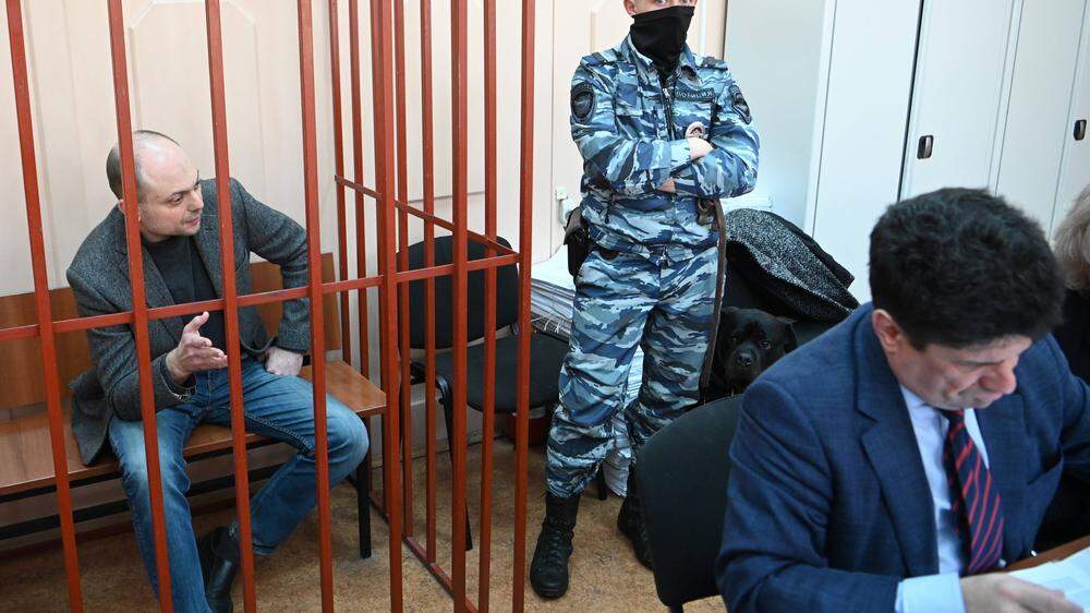 Wladimir Kara-Mursa wurde in Moskau zu 25 Jahren Haft verurteilt