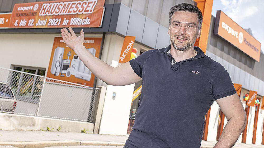 Der neue Geschäftsführer Raphael Pircher lädt zur Hausmesse bei Elektro Plankensteiner