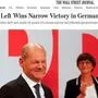 Die deutsche Wahl als großes Thema auch beim Wall Street Journal 