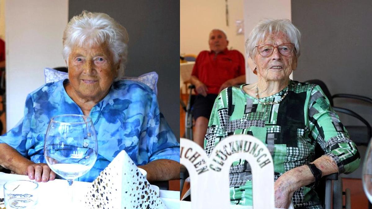 Elfriede Tutner und Theresia Reinisch feierten ihren 100. Geburtstag