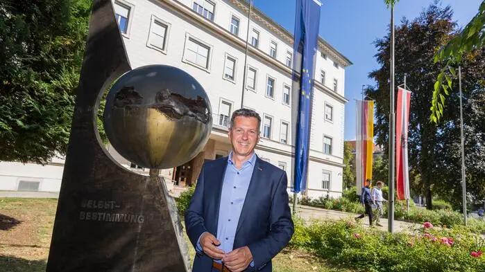 Daniel Fellner ist seit April Landeshauptmann