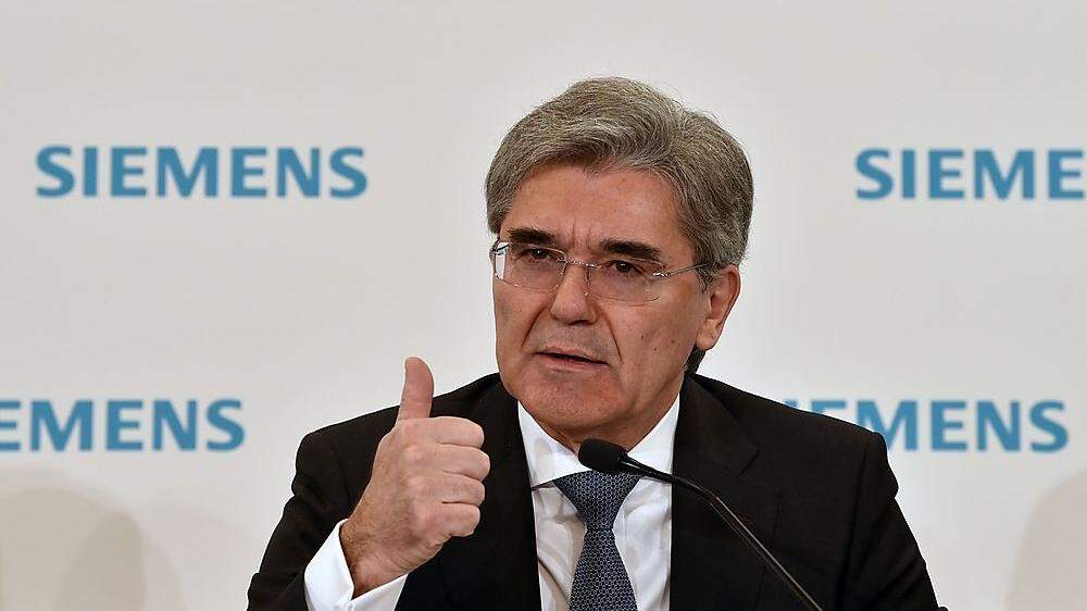 Siemens-Vorstandschef Joe Kaese