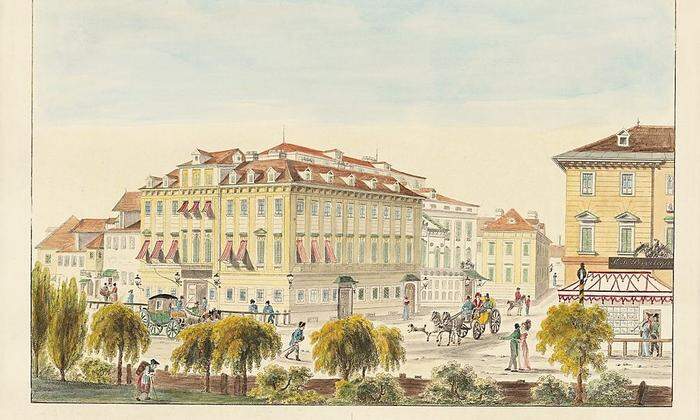 Das Theater an der Wien, Uraufführungsort von "Leonore/Fidelio" 1805 und 1806. 
