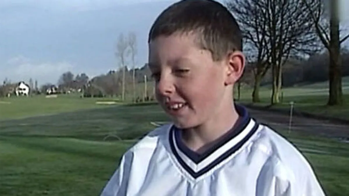 Der junge Rory McIlroy