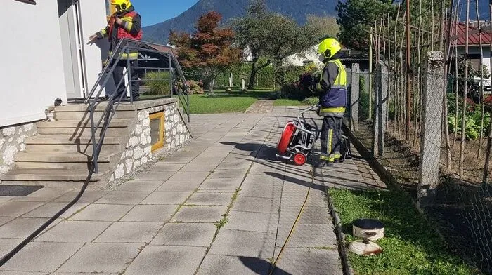Drei Feuerwehren rückten aus