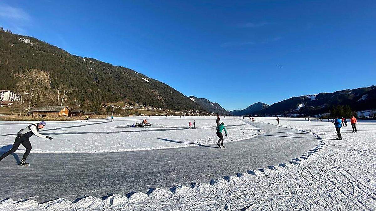 Ab Mittwoch steht dem Eislaufvergnügen nichts mehr im Wege 