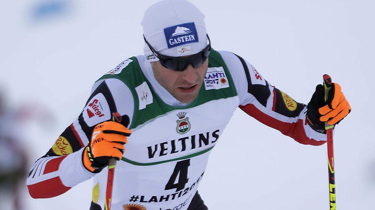 Bernhard Gruber holt mit dem österreichischen Team Bronze