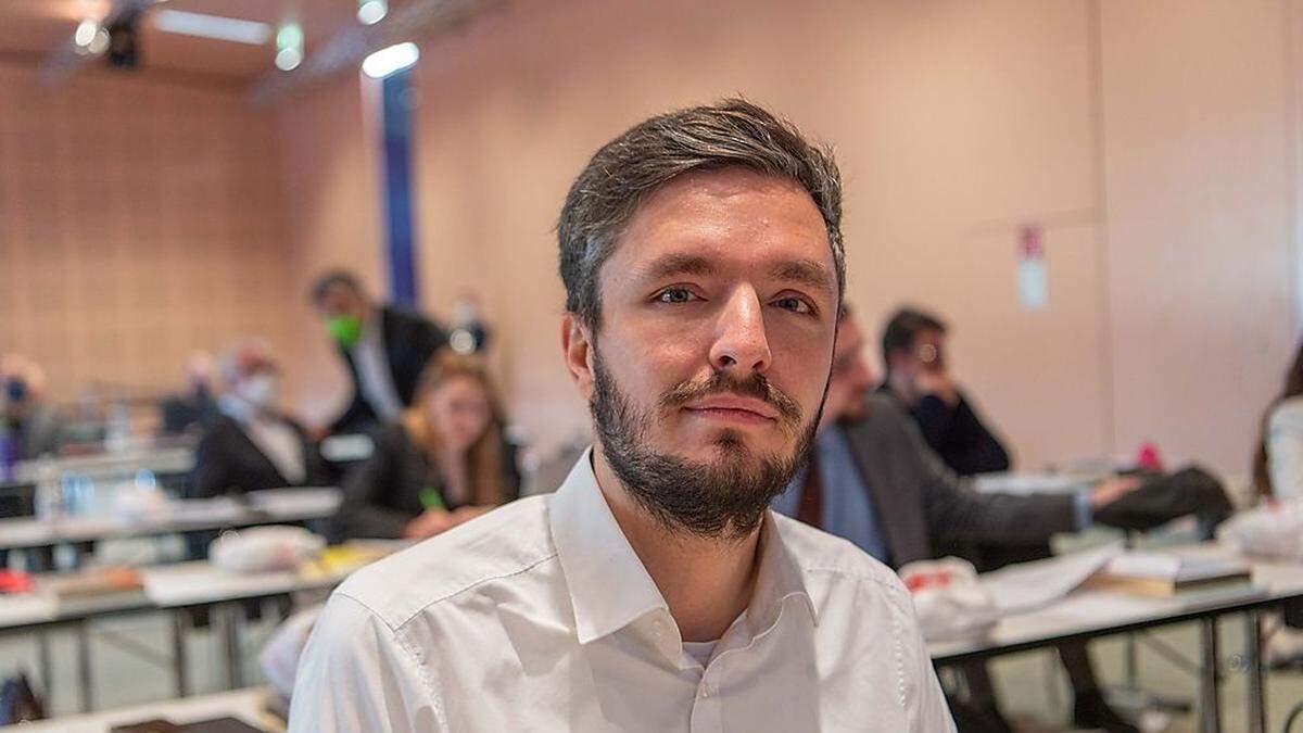Christian Kozina sitzt seit November für die Grünen im Gemeinderat