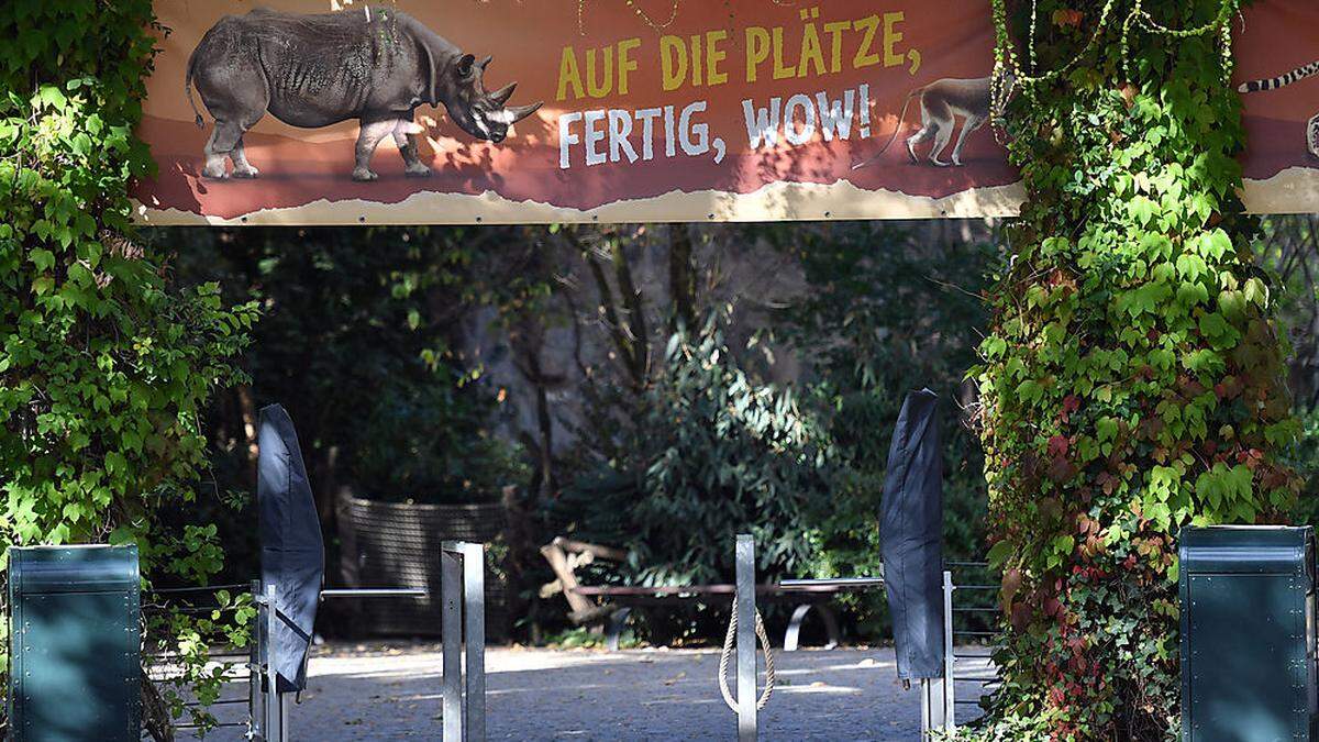 Der Zoo musste für Besucher gesperrt werden