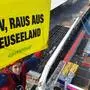 Greenpeace besetzte OMV-Schiff