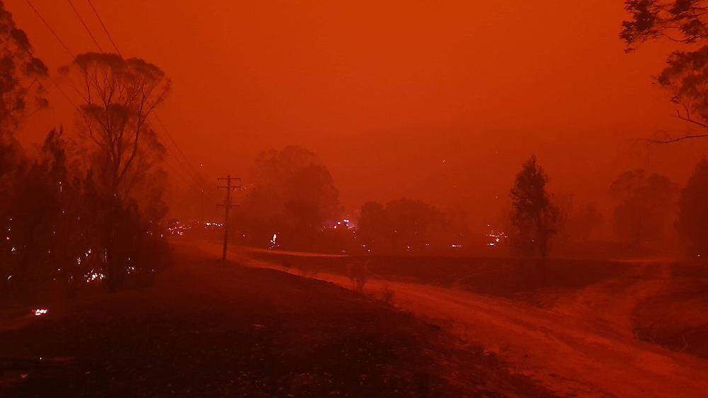 Ökokatastrophen wie die Brände in Australien lassen auch die Wirtschaft Rot sehen