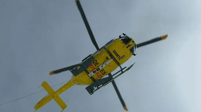 Rettungshubschrauber im Einsatz