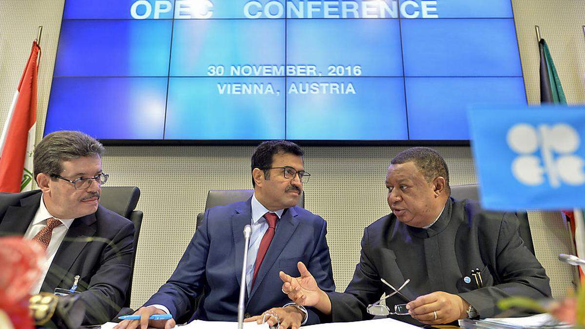 Die Opec beschloss in Wien die Deckelung der Öl-Fördermenge