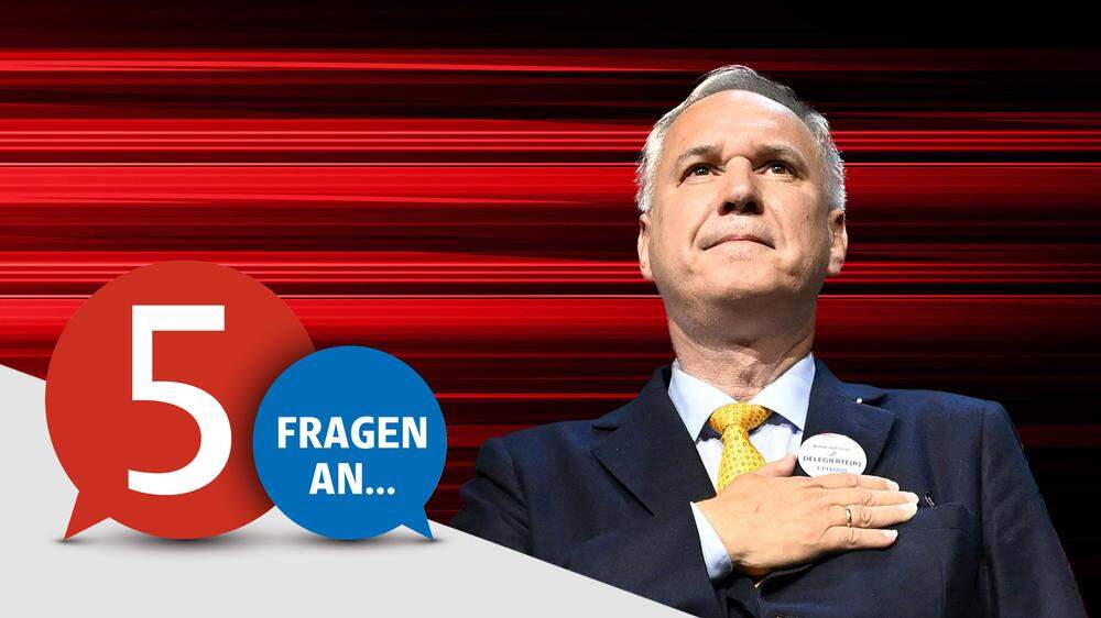 FPÖ-Kandidat Walter Rosenkranz