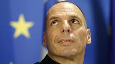 Griechenlands umstrittener Finanzminister Varoufakis