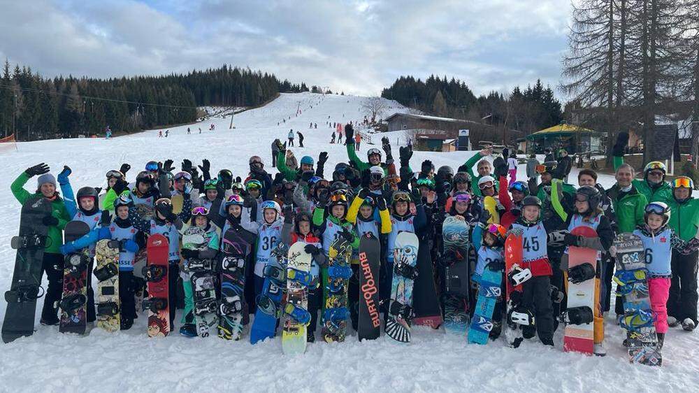 Auf der Simonhöhe finden Snowboardkurse statt