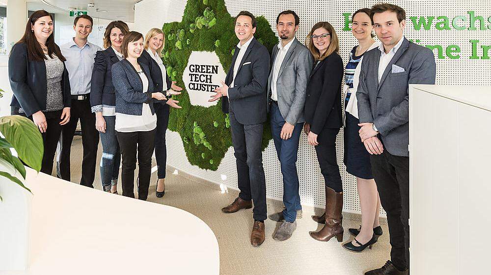Das Team des Green Tech Cluster