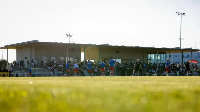 Im Stadion Tillmitsch wird heuer Regionalliga-Fußball geboten