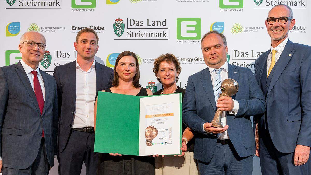 Der Energy Globe Styria Award 2023 des Schwerpunktthemas Energieeffizienz ging an die ÖWG Wohnbau. 