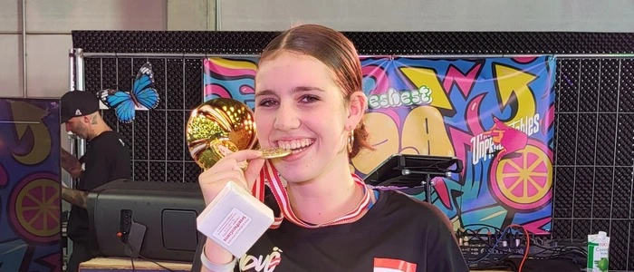 Jojo gewann bei den österreichischen Meisterschaften eine Medaille