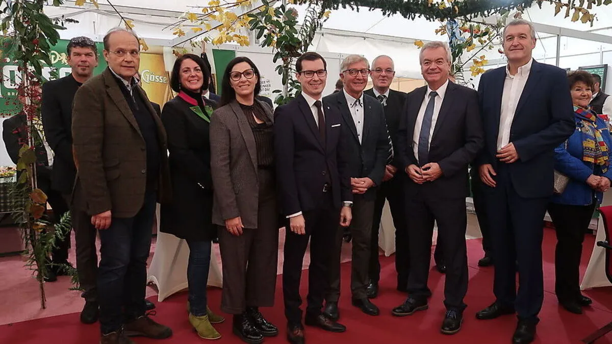 Am Freitagvormittag wurde die diesjährige Messe in Mürzzuschlag eröffnet