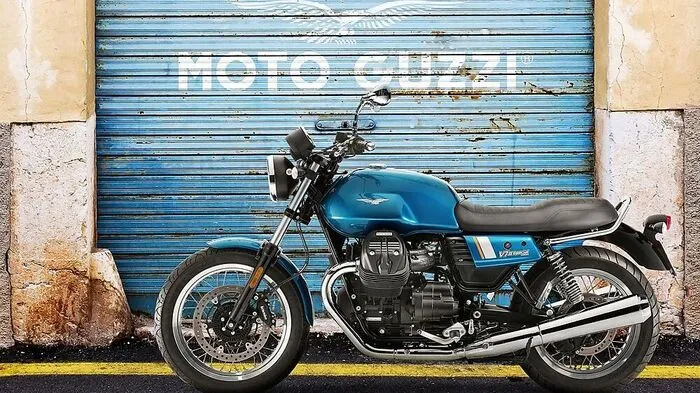 Die V7 bildet den Einstieg in die Welt von Moto Guzzi