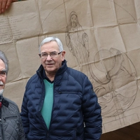 Holzschnitzer Johann Pendl und Hans Hierzer aus St. Ruprecht an der Raab