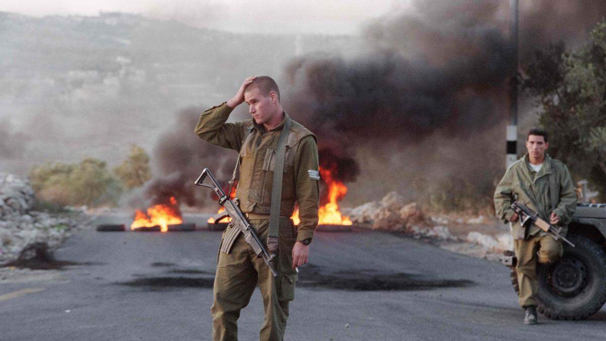 Die israelische Armee rückt vor 